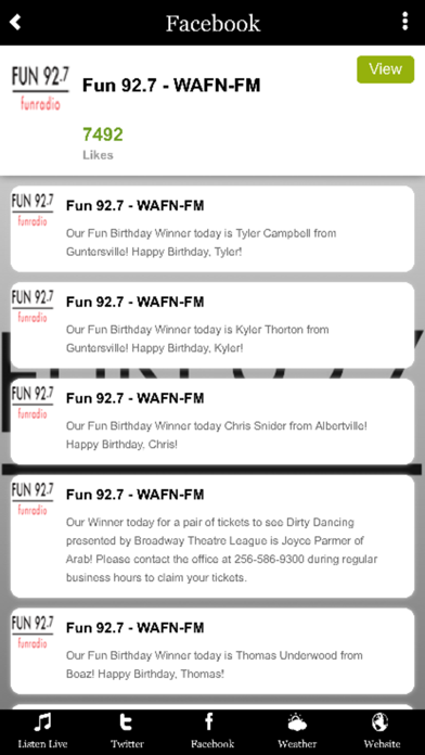 How to cancel & delete Fun 92.7 WAFN from iphone & ipad 2