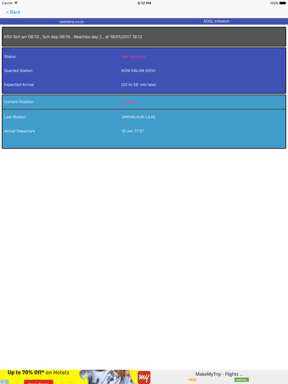 Screenshot #5 pour PNR Status & Train Enquiry