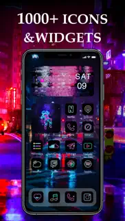 themes: fancy widgets, icons iphone screenshot 4