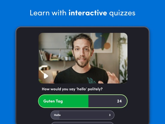 Chatterbug: Language Learning iPad screenshot 7 - Education app