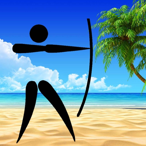 A Sport Arrow Archer On The Beach icon