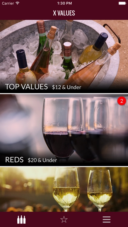 X VALUES by Wine Spectator
