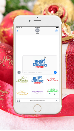 Christmas Greetings Stickers Pack(圖2)-速報App