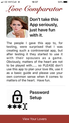 Love Comparator screenshot 2