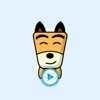 Animated Tiny Yellow Dog - Stickers For iMessage