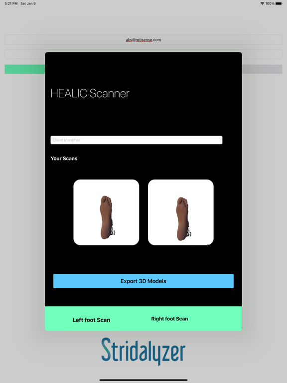 Screenshot #5 pour HEALIC FootScanner