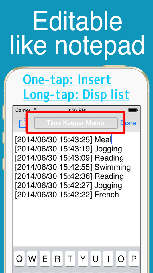 Time Keeper Memo - 1.3.1 - (iOS)