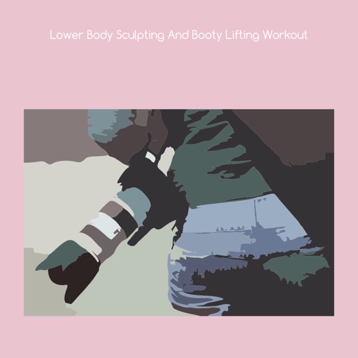 Lower body sculpting and booty lifting workout icon