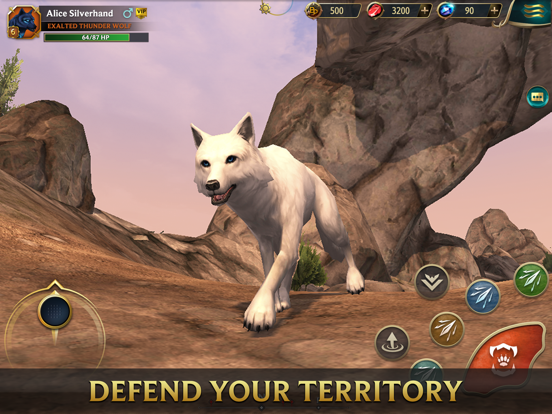 Wolf Tales - Online RPG Sim 3D iPad app afbeelding 5