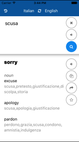 Italian English Translator screenshot
