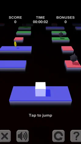 Game screenshot Cube Jump. 3D platforms mod apk