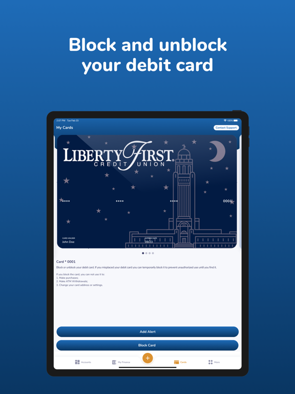 Screenshot #6 pour Liberty First Mobile Banking