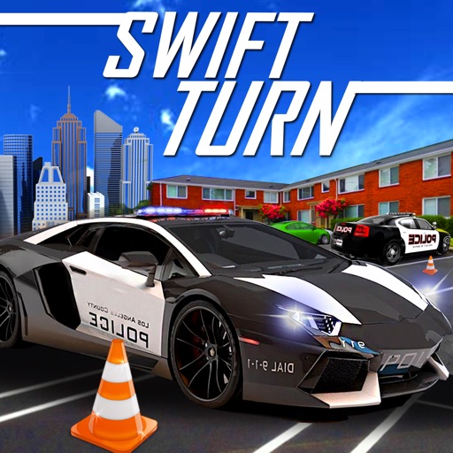 Триллер автомобилей Дрифт Drive Dubai Police Sim 3