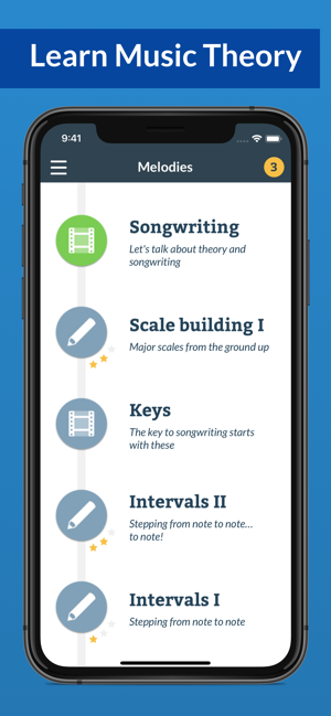 Waay: Learn music theory Screenshot