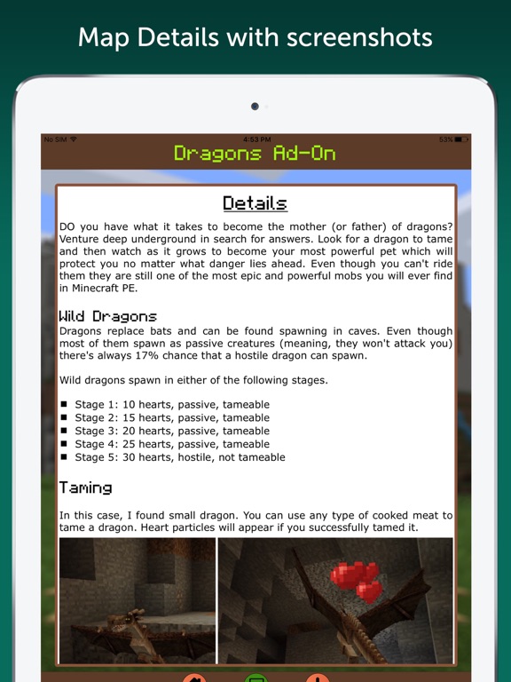 Screenshot #6 pour Dragons Add-On for Minecraft PE: MCPE