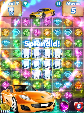 車のゲームパズルマッチ - ポップかわいい宝石や宝石のおすすめ画像2