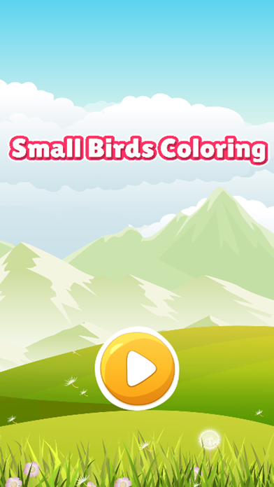 Screenshot #1 pour Small birds coloring book for kids games