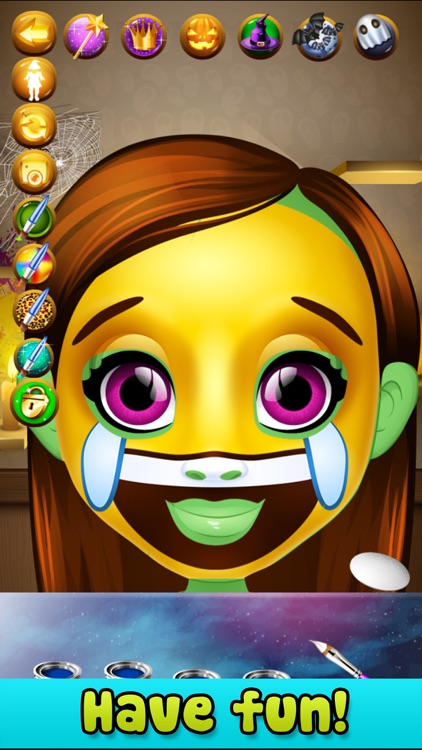 Halloween Face Paint Salon screenshot-5