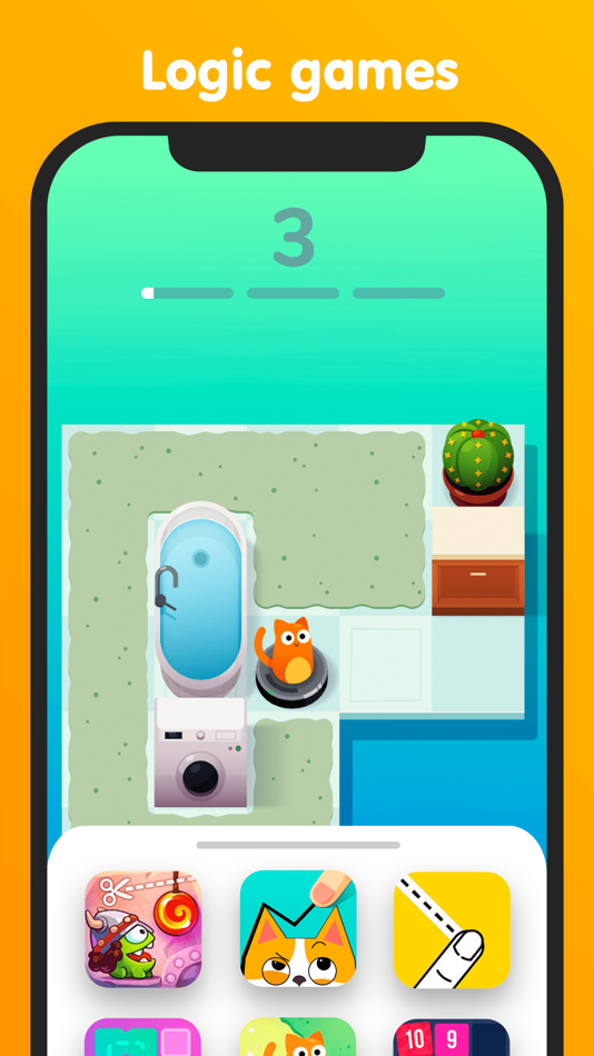#4. Mini Arcade : 2 player games (iOS) 由: Nikita Piskov