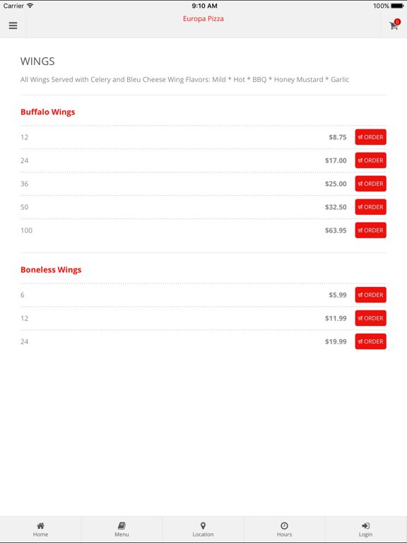 Screenshot #6 pour Europa Pizza Online Ordering