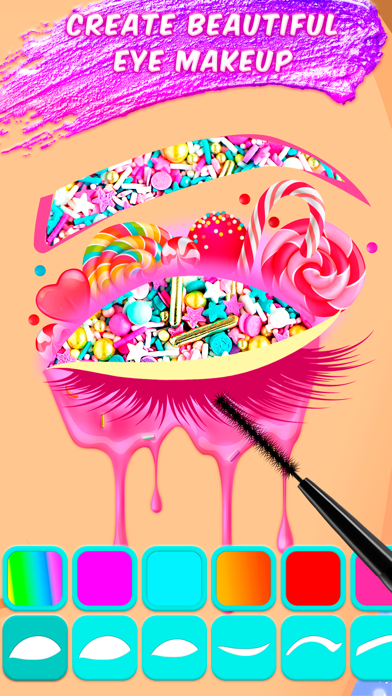 Eye makeup: beauty game Screenshot