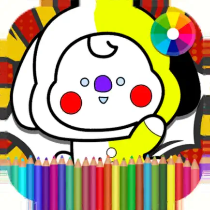 Coloring Bt21 for bts Cheats