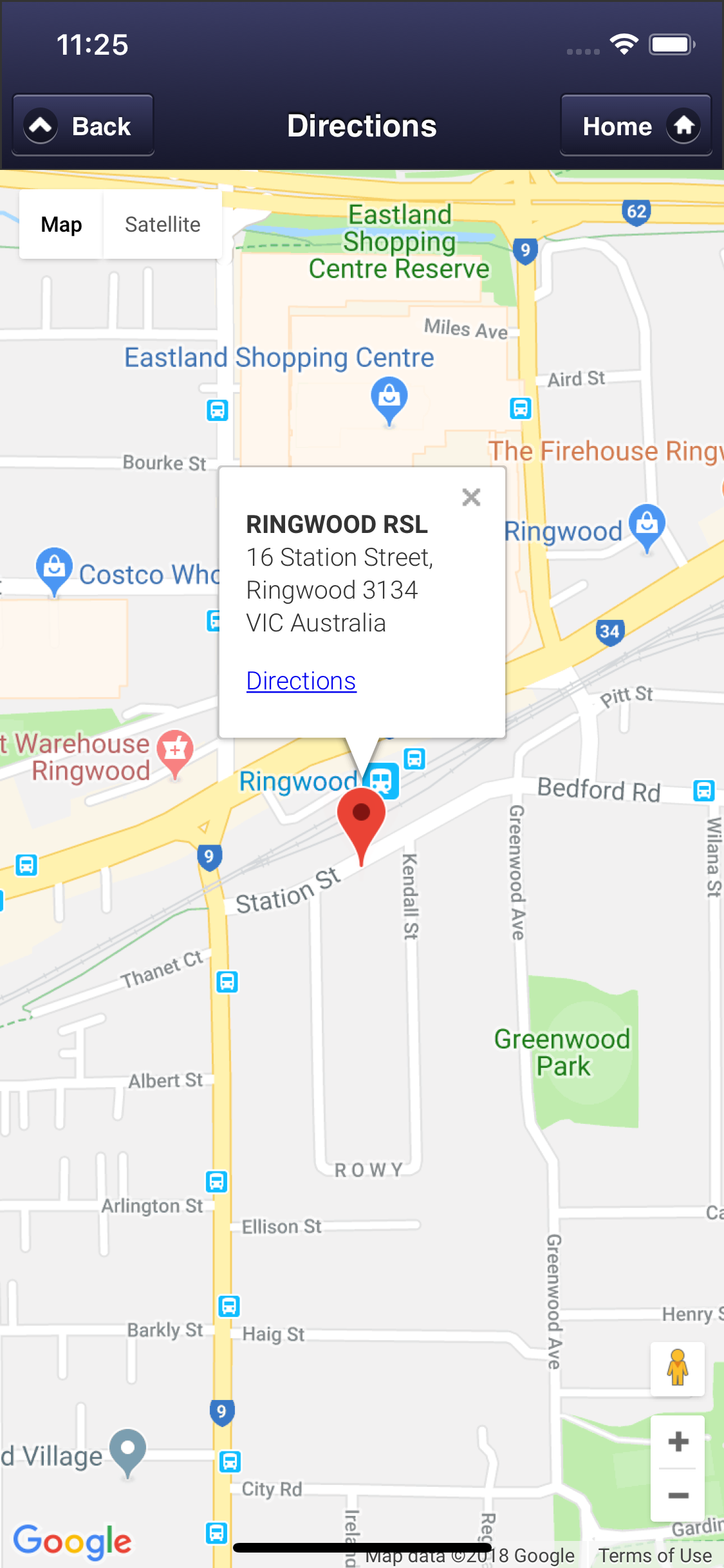 Ringwood RSL screenshot 5