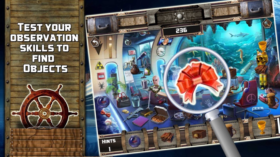 #4. Titanic Mystery Hidden Objects (iOS) By: Krunal Bhavsar