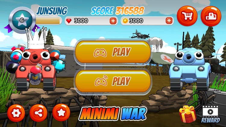 Mini Tank- Hit,Shoot,Action screenshot-0
