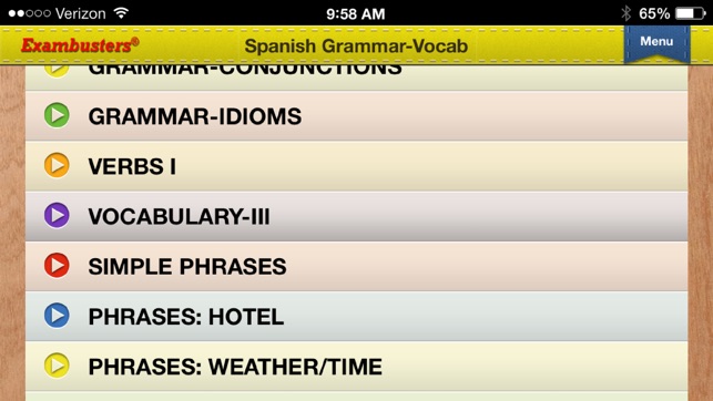GCSE Spanish Prep Flashcards Exambusters(圖1)-速報App