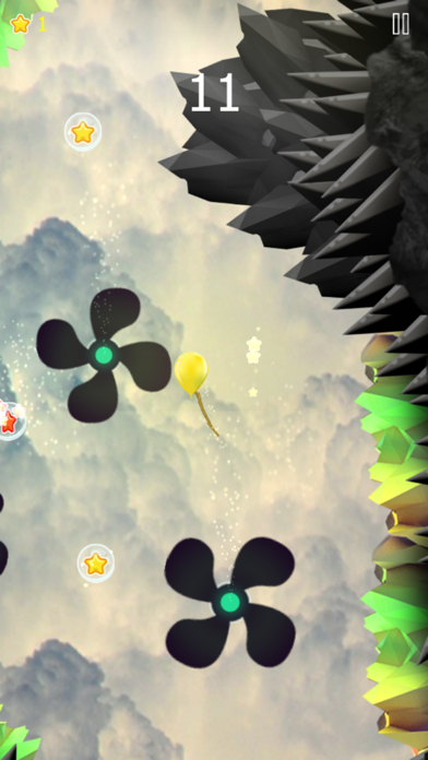 Screenshot #3 pour magique couleur ballon voler aventure jeux