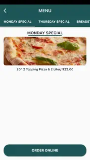 massimo's pizzeria iphone screenshot 2
