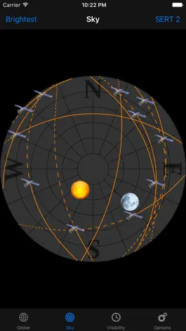 Game screenshot Orbit - Satellite Tracking apk