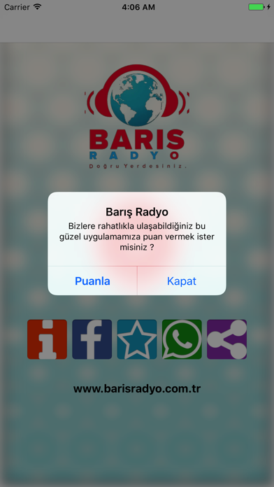 Screenshot #3 pour Barış Radyo Adana