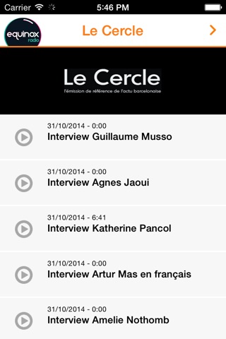 Equinox Radio Barcelone screenshot 3