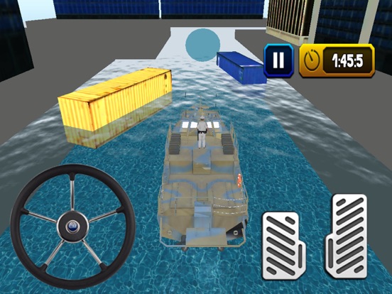 Screenshot #6 pour marine bateau parking et navire de l'armée simulat