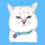 Cat - Emoji smiley & Stickers App Contact