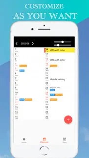 list calendar-vertical, useful iphone screenshot 4