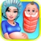 Icon Pregnant Mommy & Newborn Baby