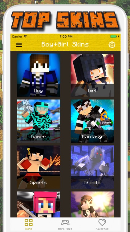 Boy & Girl Skins for Minecraft PE - Pocket Edition
