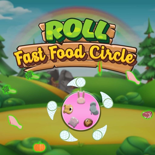 Roll Fast Food Circle