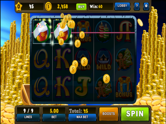 Merry Christmas JackPot Slots iPad screenshot