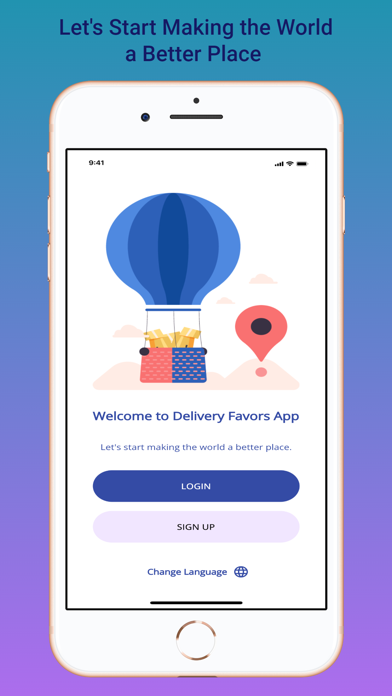Delivery Favors Screenshot
