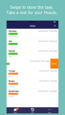 Game screenshot Workout Checklist hack