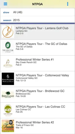Game screenshot NTPGA - Northern Texas PGA hack