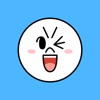 Witty-MOON Emoji - LINE FRIENDS app icon - Stickers app for iPhone