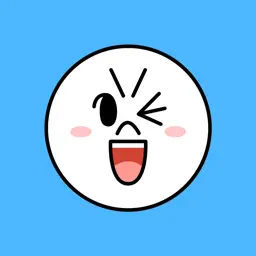 Witty-MOON Emoji - LINE FRIENDS app icon