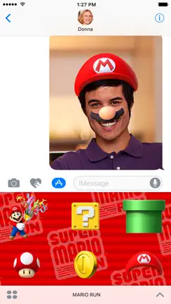 Super Mario Run Stickers iPhone image 3