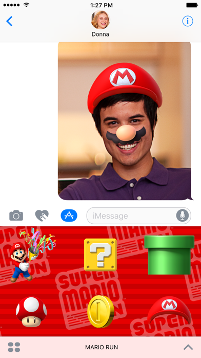 Screenshot #3 pour Super Mario Run Stickers