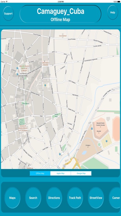 Camaguey Cuba Offline Map Navigation GUIDE